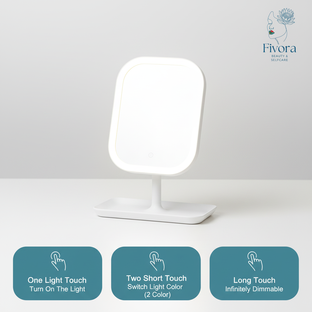 Fivora LED Mirror - Touch Controls Correct Product